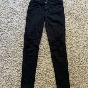 black american eagle jeans